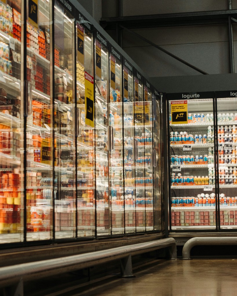 Chilled drinks and dairy range